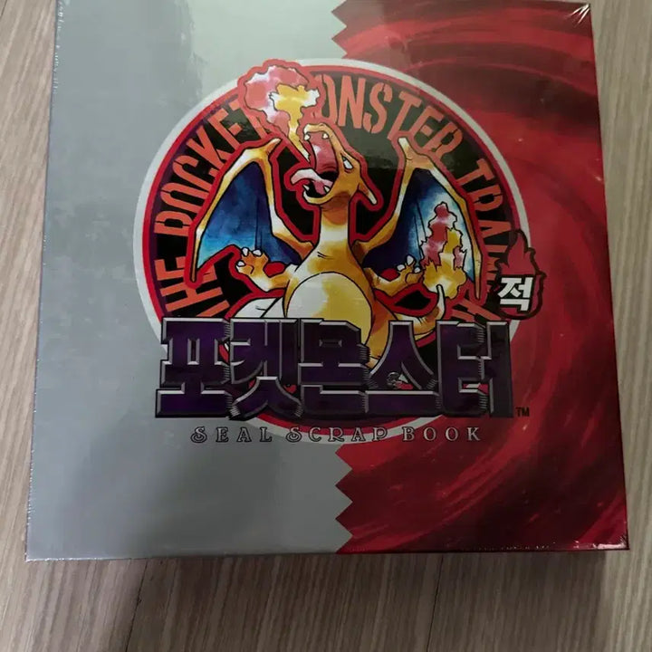 [BUNJANG] Pokemon Bread Charmander Stickers Book / 포켓몬빵 리자몽 띠부씰북