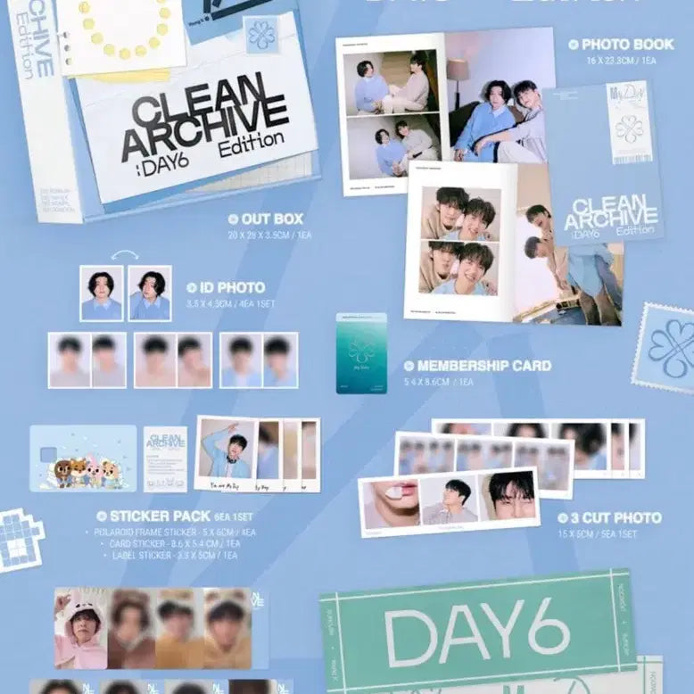 [BUNJANG] Day6 My Day 6th Generation Full Set (Excluding Membership Card) / 데이식스 마이데이 키트 6기 풀구성