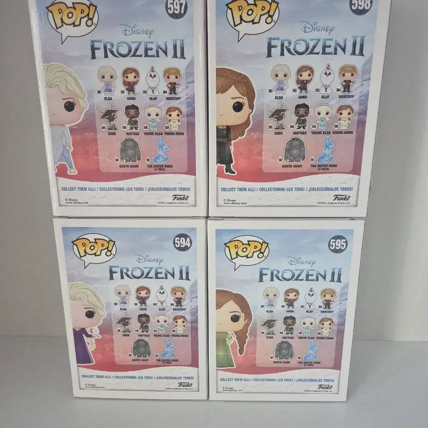[BUNJANG] Disney Frozen 2 Funko Pop Anna &amp; Elsa Set / 겨울왕국2 펀코팝 피규어 안나/엘사 세트 (무조건 일괄 판매 합니다)