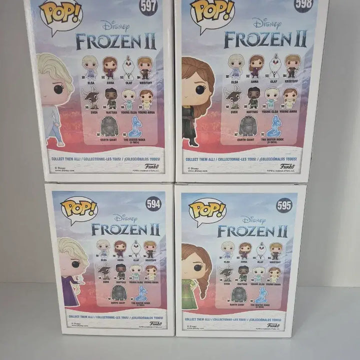 [BUNJANG] Disney Frozen 2 Funko Pop Anna &amp; Elsa Set / 겨울왕국2 펀코팝 피규어 안나/엘사 세트 (무조건 일괄 판매 합니다)