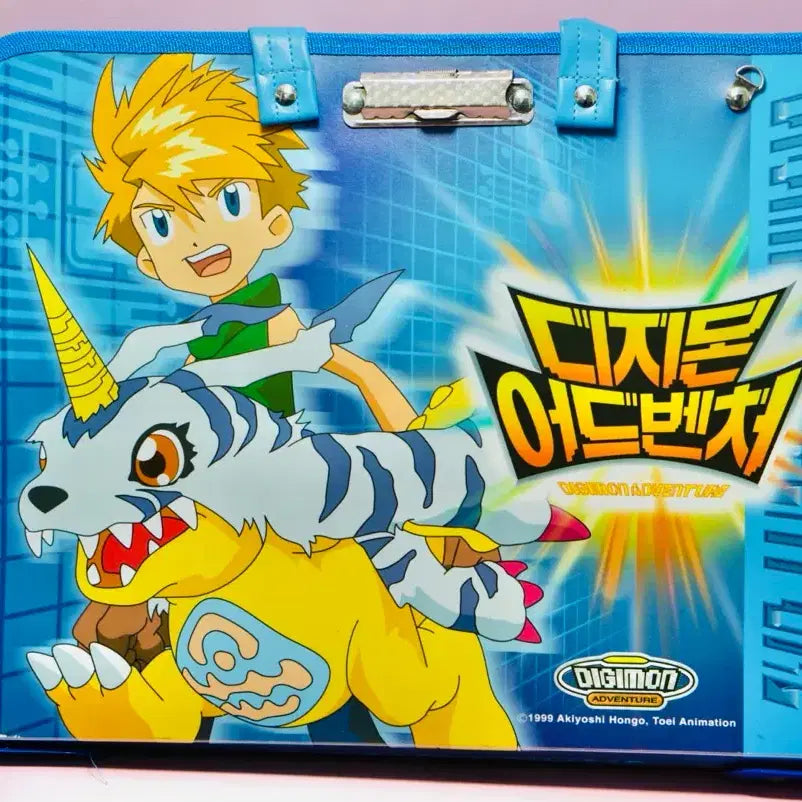 [BUNJANG] Digimon Adventure Art Board Vintage Stationery / 디지몬 어드벤처 화판 고전문구 레트로 빈티지 수집 소품 새제품
