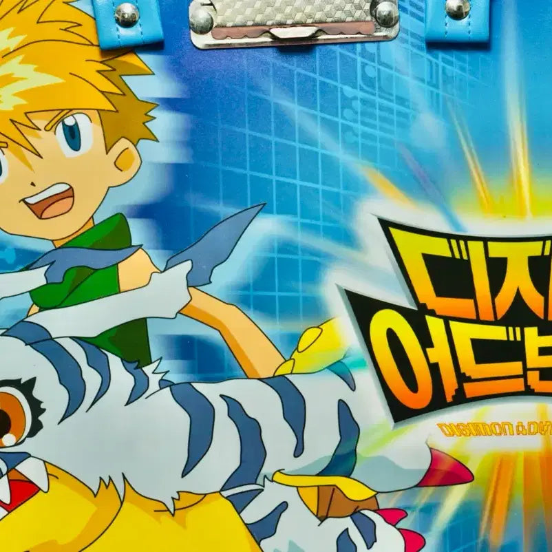 [BUNJANG] Digimon Adventure Art Board Vintage Stationery / 디지몬 어드벤처 화판 고전문구 레트로 빈티지 수집 소품 새제품