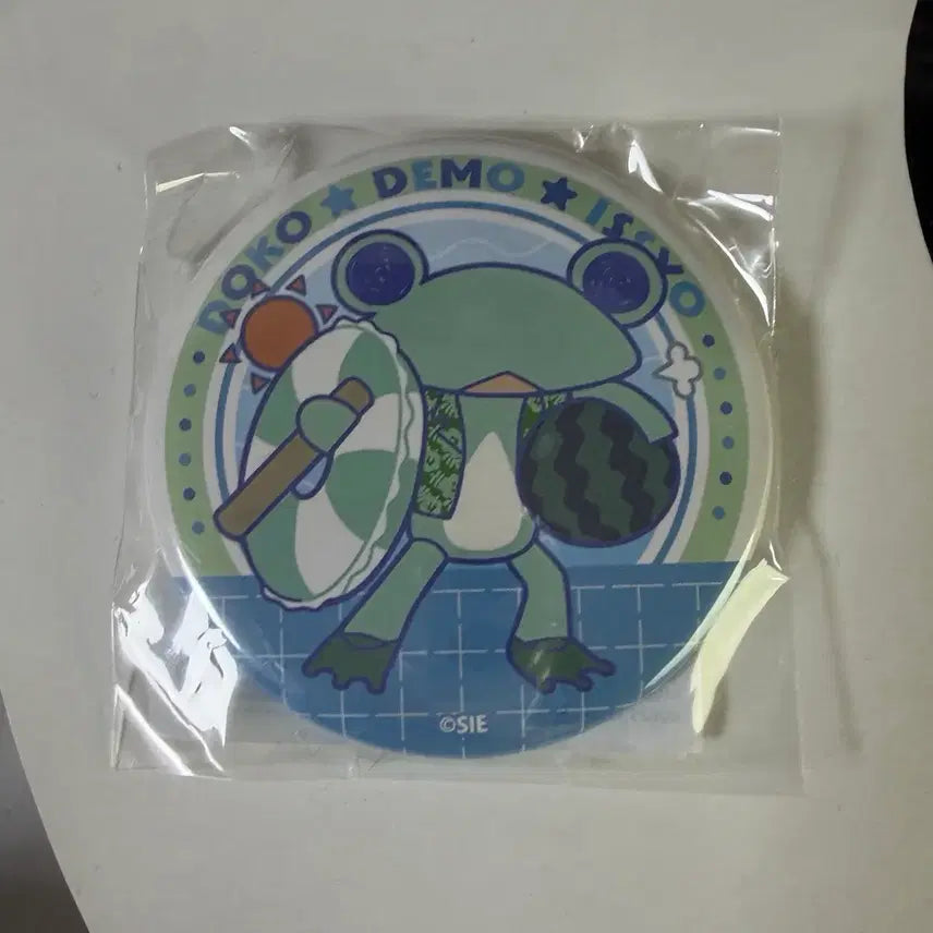[BUNJANG] Dokodemo Issyo Ricky Random Can Badge / 도코데모잇쇼 리키 캔뱃지 랜덤 뱃지 쿠로 토로 릭키 개구리