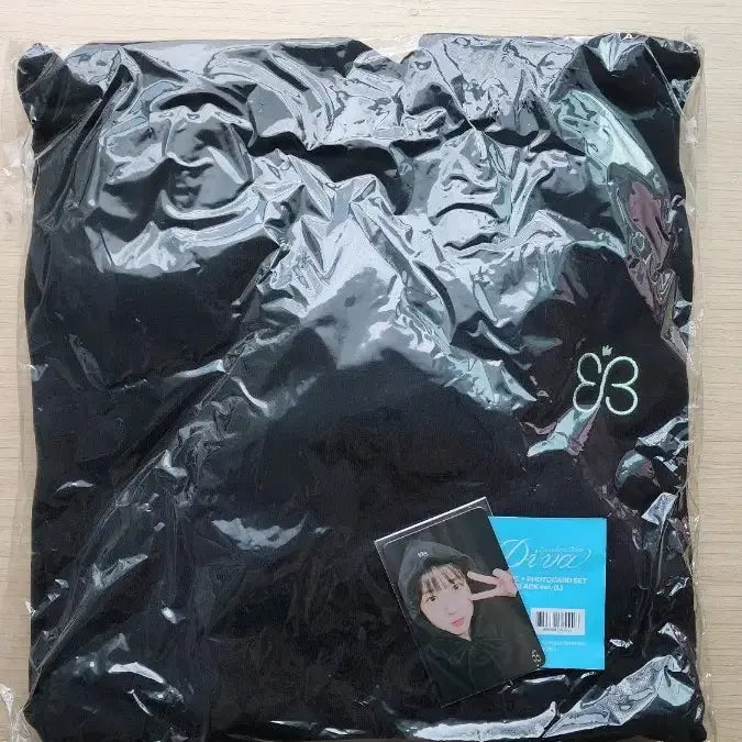 [BUNJANG] Park Eun Bin Diva Hoodie (Black) - Official Merchandise / 박은빈 디바 후드티 공식굿즈[블랙]
