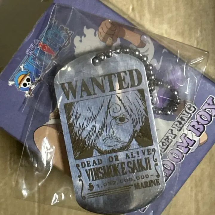 [BUNJANG] One Piece Sanji Metal Keyring / 원피스 메탈 키링 상디