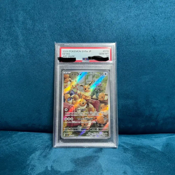 [BUNJANG] Pokemon Card Eevee AR Crimson Haze Japanese PSA 10 / 포켓몬 카드 이브이 ar 크림슨 헤이즈 일판 psa10