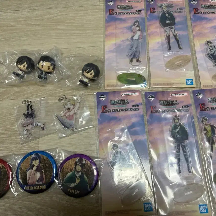 [BUNJANG] Attack on Titan Ichiban Kuji Lottery Prizes / 진격의 복권 제일복권 하위상들