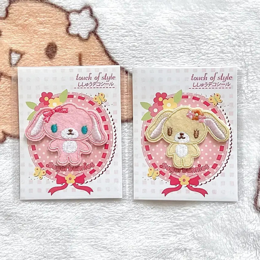 [BUNJANG] Classic Vintage Sugarbunnies Wappen (Embroidered Appliques) / 고전 빈티지 슈가바니즈 와펜