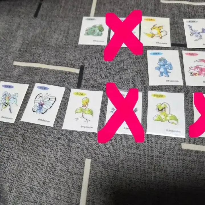 [BUNJANG] Pokemon 30th Anniversary Tteobuksil Stickers - Exchange Only / 교환 시즌5 아트웍 30주년 포켓몬 띠부씰 띠부띠부씰 뚱카츄 리자몽 피카