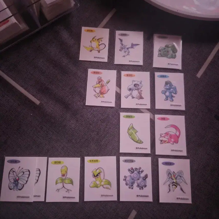 [BUNJANG] Pokemon 30th Anniversary Tteobuksil Stickers - Exchange Only / 교환 시즌5 아트웍 30주년 포켓몬 띠부씰 띠부띠부씰 뚱카츄 리자몽 피카