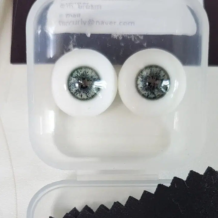 [BUNJANG] Mcullin MSD Size Wig and 14mm Minimal Blue Eyeball Set / msd 맥컬린 가발, 14mm 미니멀 블루 안구 일괄 판매