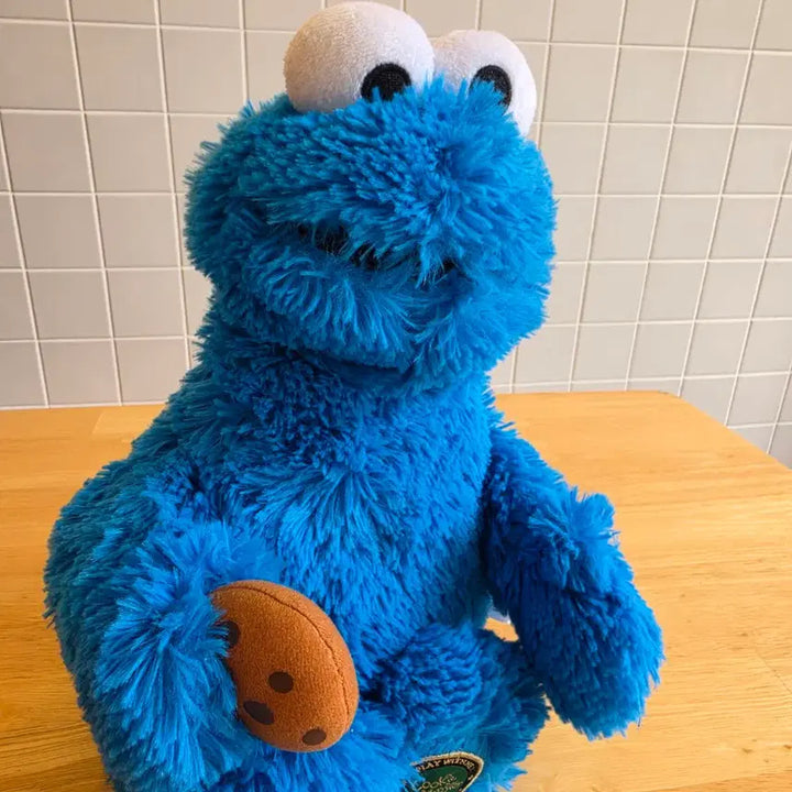 [BUNJANG] Sesame Street Cookie Monster Plush - Vintage Japanese Universal Studios Japan Exclusive / 세서미 스트리트 쿠키몬스터인형 빈티지인형 일본유니버셜인형