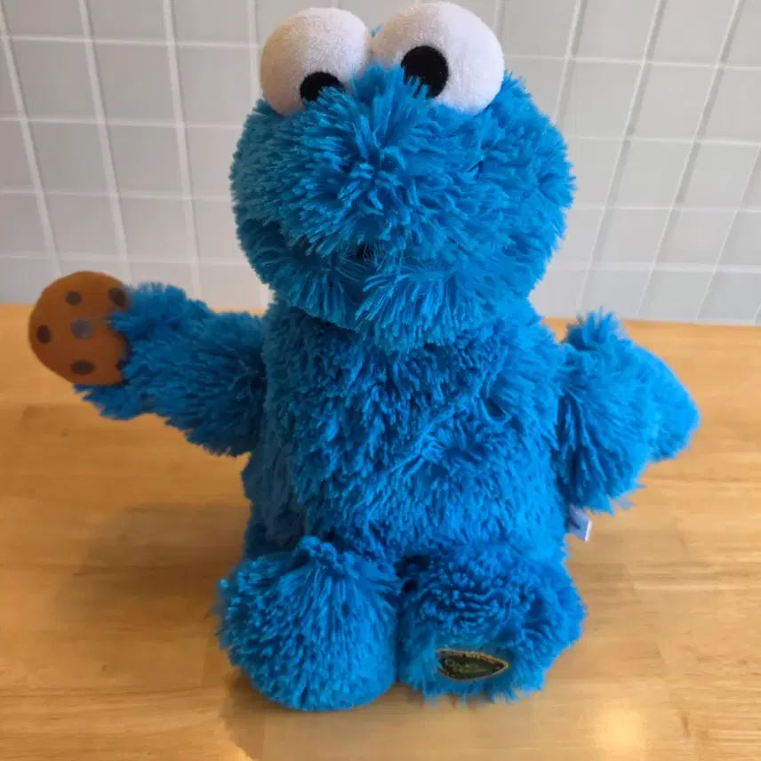 [BUNJANG] Sesame Street Cookie Monster Plush - Vintage Japanese Universal Studios Japan Exclusive / 세서미 스트리트 쿠키몬스터인형 빈티지인형 일본유니버셜인형