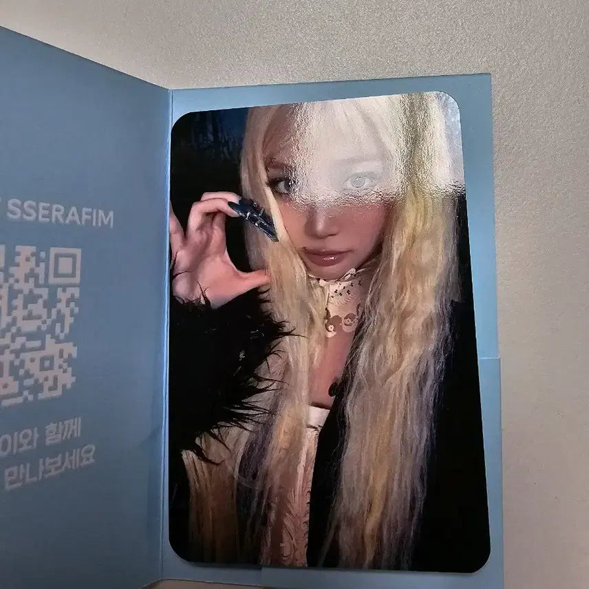 [BUNJANG] LE SSERAFIM Sakura Pureflow Spotify Photocard / 르세라핌 스포티파이 채원 포카 pureflow live