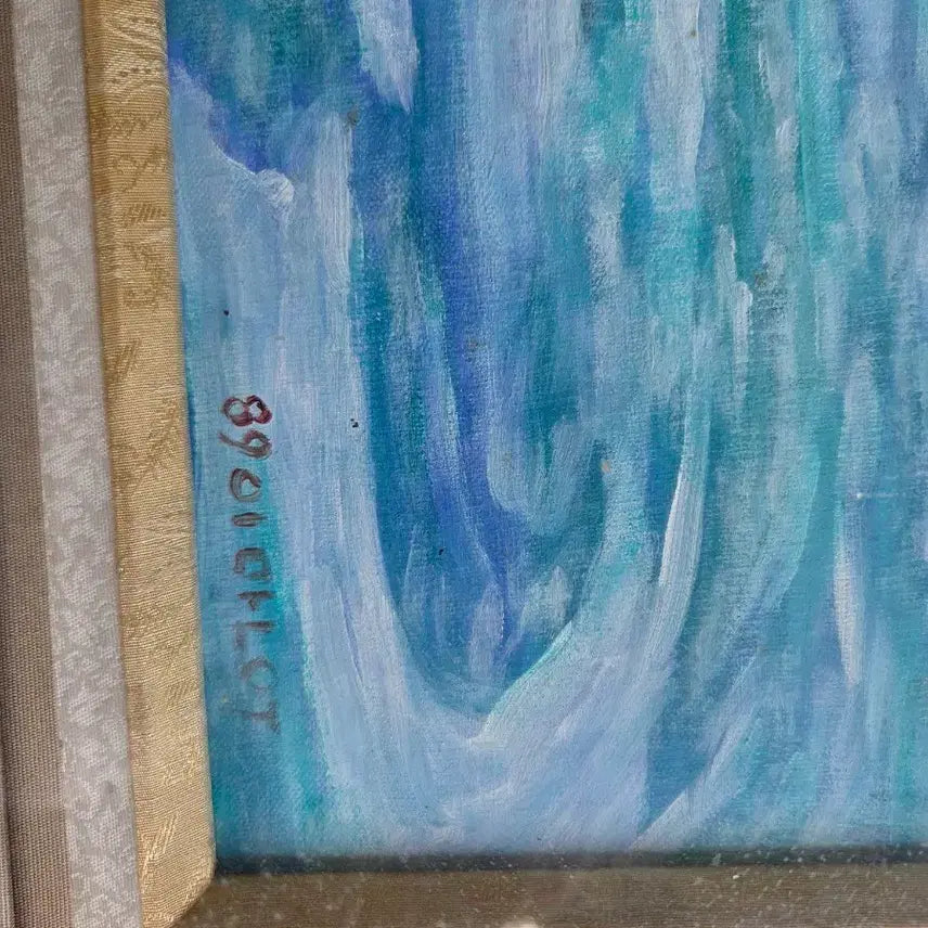 [BUNJANG] Oil Painting by Famous Artist / 유명 작가 유화 그림