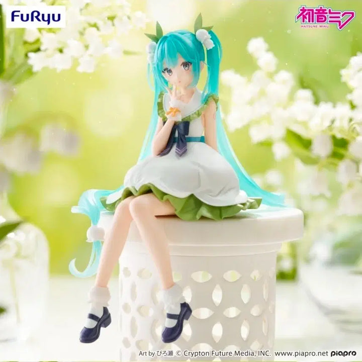 [BUNJANG] FURYU Hatsune Miku Flower Fairy Lily Version Figure / 후류 누들스토퍼 하츠네 미쿠 플라워 페어리 릴리 은방울꽃 버전