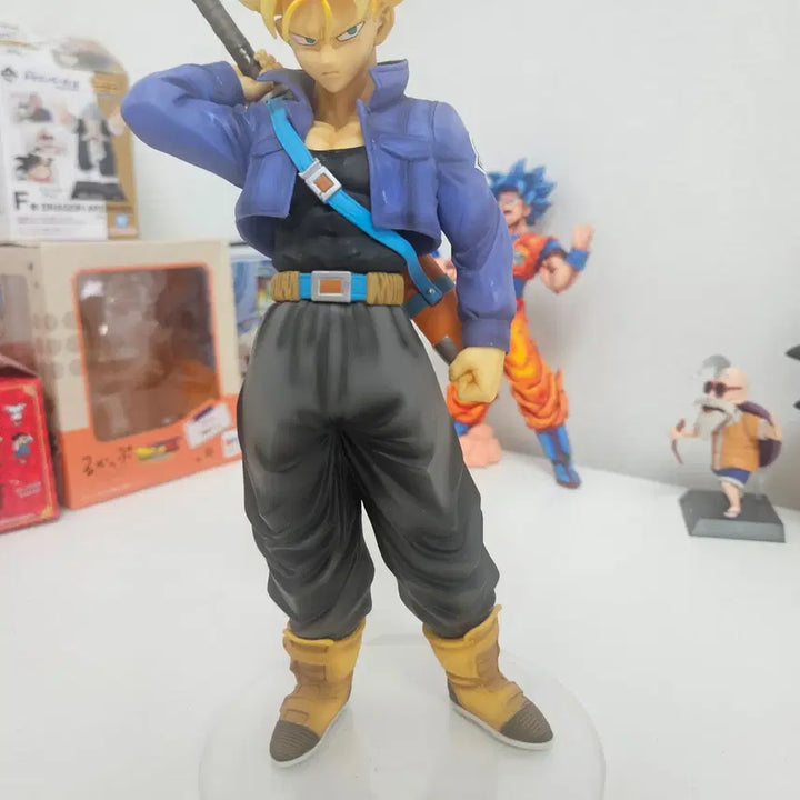 [BUNJANG] Dragon Ball Trunks Figurine / 드래곤볼 트랭크스아츠제로 (개봉전시품) 발판수제