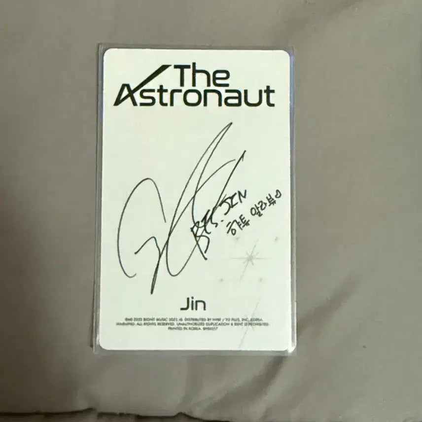 [BUNJANG] BTS Jin The Astronaut Album + Photocard / 방탄 BTS 진 디애스트로넛 The Astronaut 앨범 + 포토카드