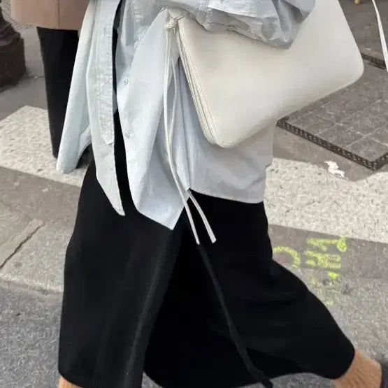 [BUNJANG] Ethos Knit Wrap Skirt / 에토스 니트랩스커트