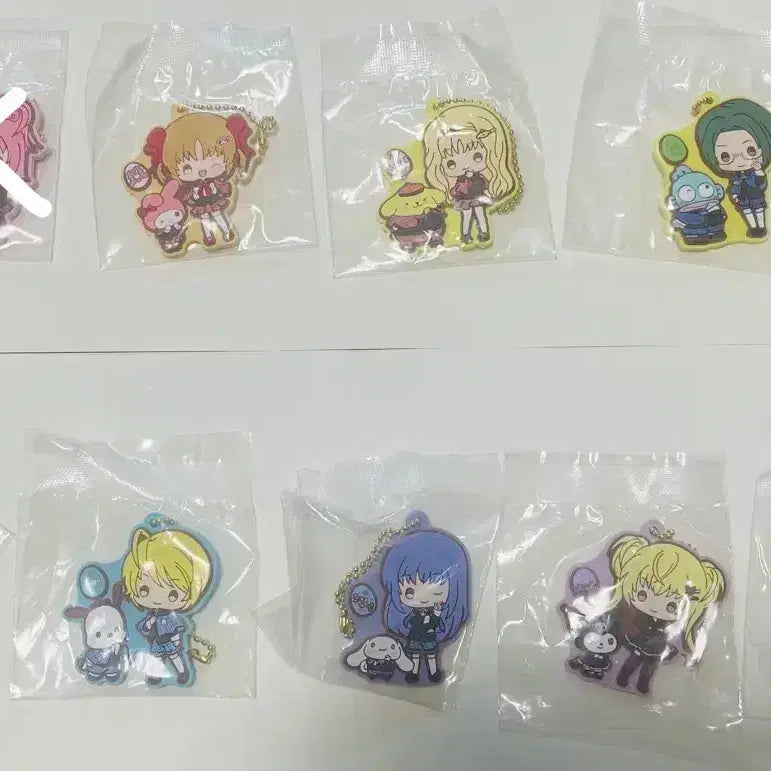 [BUNJANG] Character Encounters Sanrio Gacha Full Set (9 Types) Sealed / 캐릭캐릭체인지 산리오 가챠 미개봉
