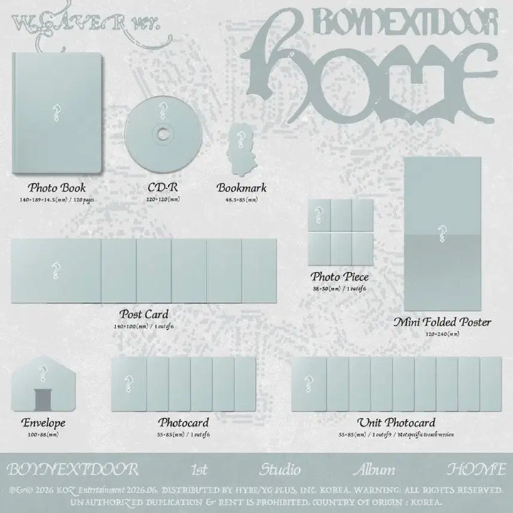 [BUNJANG] BOYNEXTDOOR Official Album &
