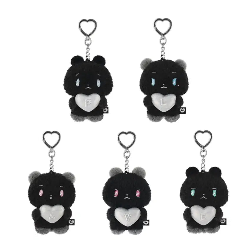 [BUNJANG] PLAVE Black Dust MumeMime Taneume Keyring Doll / 플레이브 먼지 블랙 더스트 므메미므 탄믐 키링 인형 1차