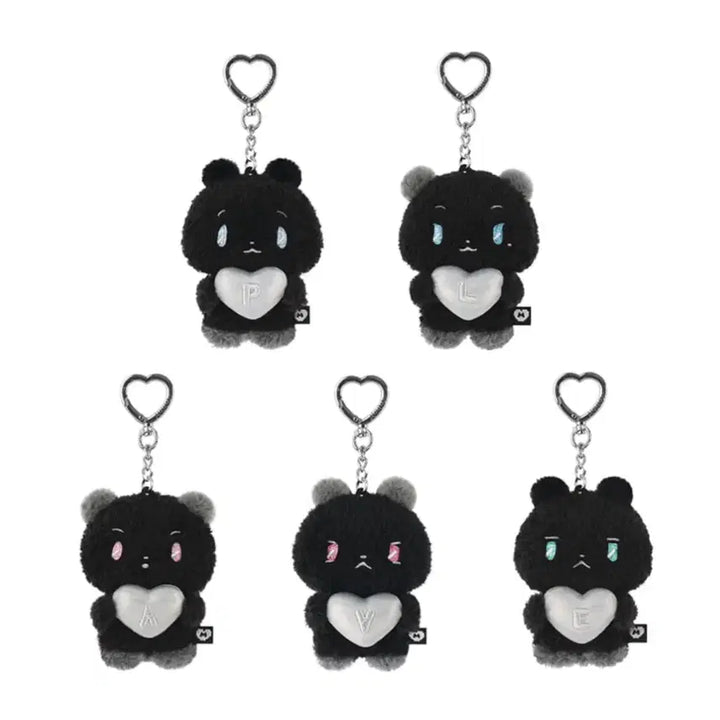 [BUNJANG] PLAVE Black Dust MumeMime Taneume Keyring Doll / 플레이브 먼지 블랙 더스트 므메미므 탄믐 키링 인형 1차