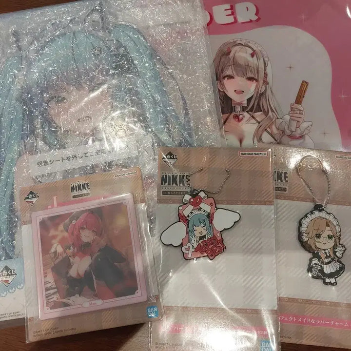 [BUNJANG] Niken Ichiban Kuji C Prize + 4 Lower Prizes Bundle (Sealed) / (택포가) 니케 쿠지 미개봉 C상+하위상 4개 일괄 판매