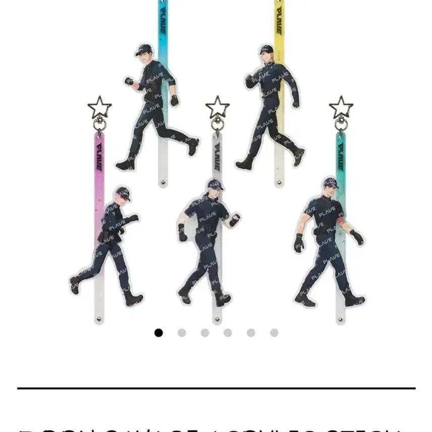 [BUNJANG] PLAVE Eunho Bon Savages Acrylic Stick Keychain / 플레이브 본새비지 아크릴 스틱키링 은호