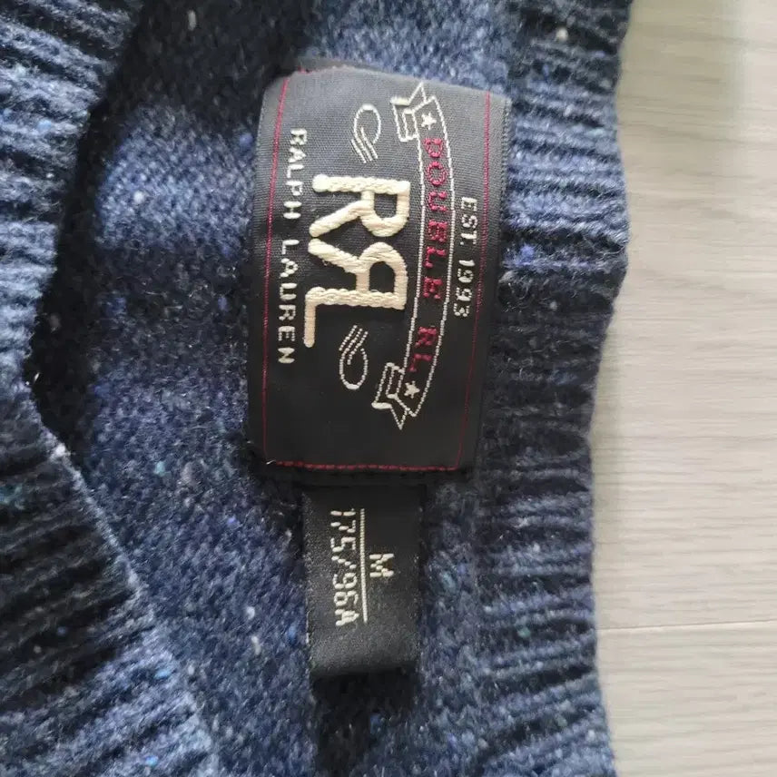 [BUNJANG] RRL Cashmere 100% Sweatshirt Navy M / RRL[더블알엘] 케시미어(100%) 스웨트(M)