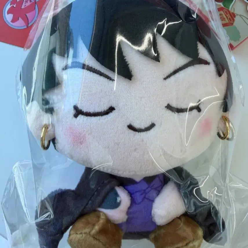 [BUNJANG] Inuyasha Napping Plush Miroku / 이누야샤 쿨쿨누이 낮잠누이 인형 미륵