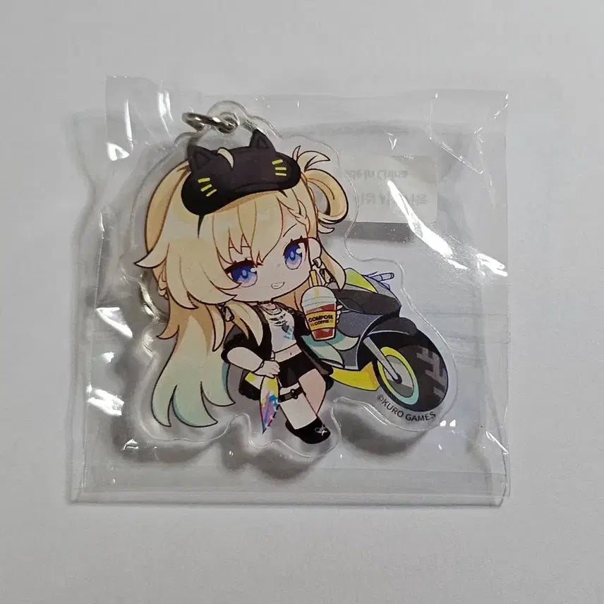 [BUNJANG] Meijo Compose Rinne Keyring, Sticker &amp; Aimers Photocard Bundle Set / 명조 컴포즈 린네 키링, 스티커 + 에이메스 포카 (일괄)