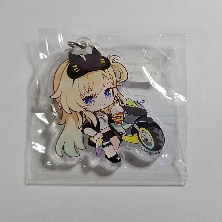 [BUNJANG] Meijo Compose Rinne Keyring, Sticker &amp; Aimers Photocard Bundle Set / 명조 컴포즈 린네 키링, 스티커 + 에이메스 포카 (일괄)