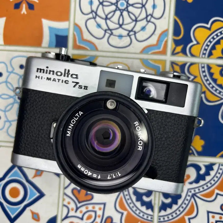 [BUNJANG] Minolta Hi-Matic 7SII Rangefinder Camera with Minolta Rokkor 40mm F1.7 Lens / A급 미놀타7S2 RF 미놀타7sii 롤라이35