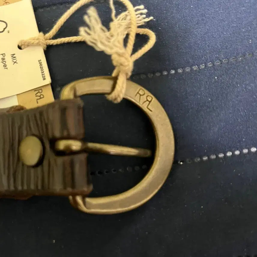 [BUNJANG] RRL Terence Tumbled Leather Belt (32) / RRL 테런스 텀블드 레더 벨트 32사이즈