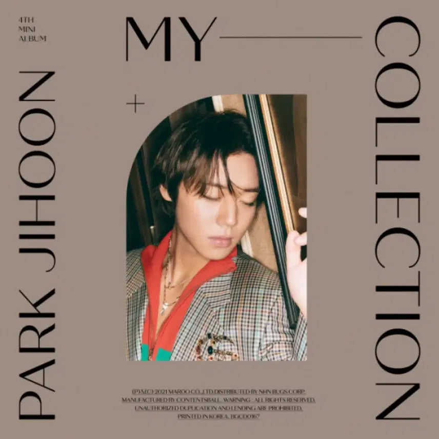 [BUNJANG] Park Ji Hoon My Collection Mini Album 4th / 박지훈 My Collection 앨범