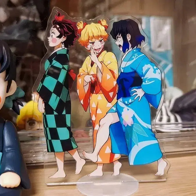 [BUNJANG] Demon Slayer: Kimetsu no Yaiba Entertainment District Arc Tanjiro, Zenitsu, Inosuke Acrylic Stand / 귀멸의칼날 유곽편 탄지로 젠이츠 이노스케 아크릴스탠드