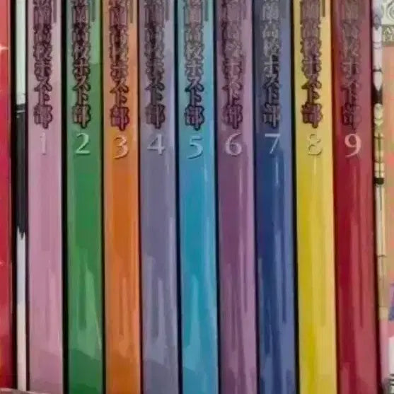 [BUNJANG] Ouran High School Host Club DVD Complete Set (Volumes 1-9) / 오란고교 호스트부 DVD 1~9권 전권