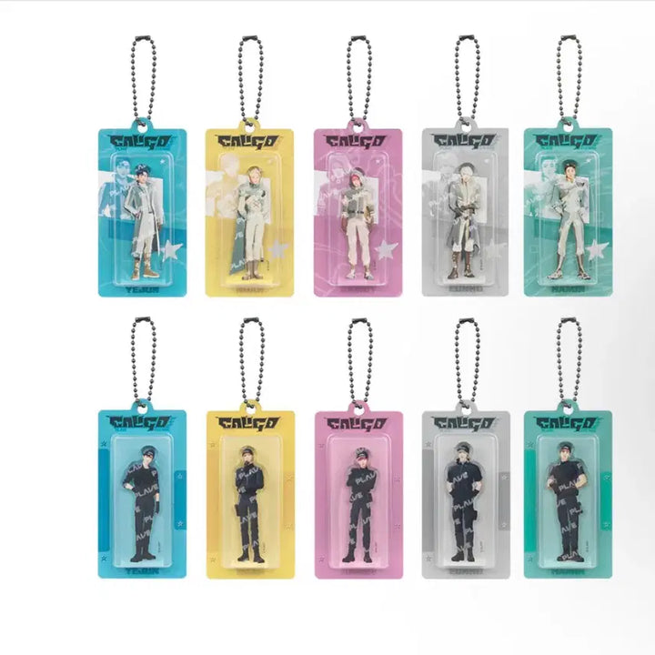 [BUNJANG] Pleiades Caligo 2 Miniature Random Keyring / 1차 플레이브 칼리고2 미니어쳐 미니어처 랜덤 키링