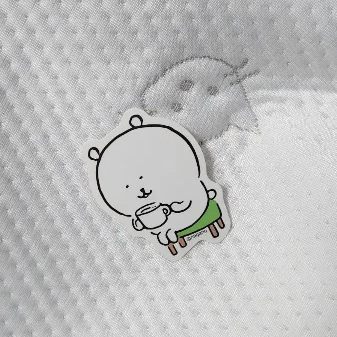 [BUNJANG] Nagano Nondamgom Sticker Set (3 Types) / 나가노 농담곰 스티커 3종