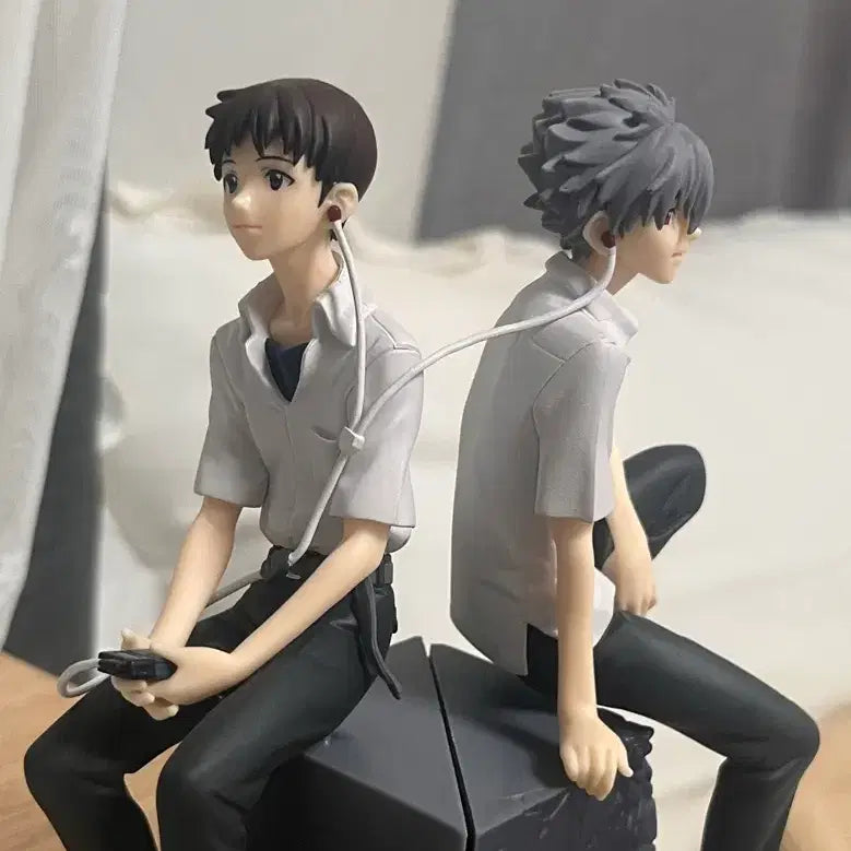 [BUNJANG] Evangelion Sega Vinetium Shinji &amp; Kaworu Figure Bundle Set / (일괄) 에반게리온 세가 비네티움 신지 카오루 피규어