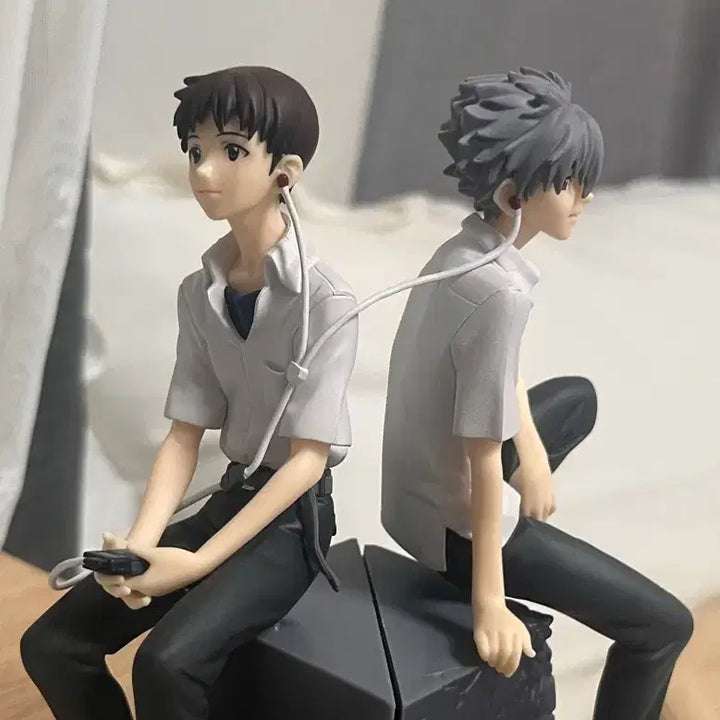 [BUNJANG] Evangelion Sega Vinetium Shinji &amp; Kaworu Figure Bundle Set / (일괄) 에반게리온 세가 비네티움 신지 카오루 피규어