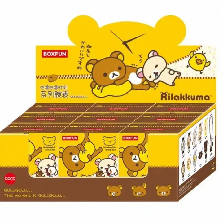 [BUNJANG] Rilakkuma Watch Random Figure Full Box / [풀박] 리락쿠마 손목시계 랜덤 피규어 BOXFUN