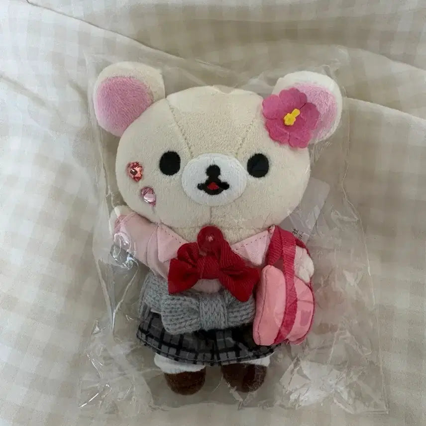 [BUNJANG] San-X Rilakkuma 17th Anniversary Gyaru Makko Mascot Doll / 갸루 코리락쿠마 리락쿠마 17주년 인형 산엑스 마스코트 마코
