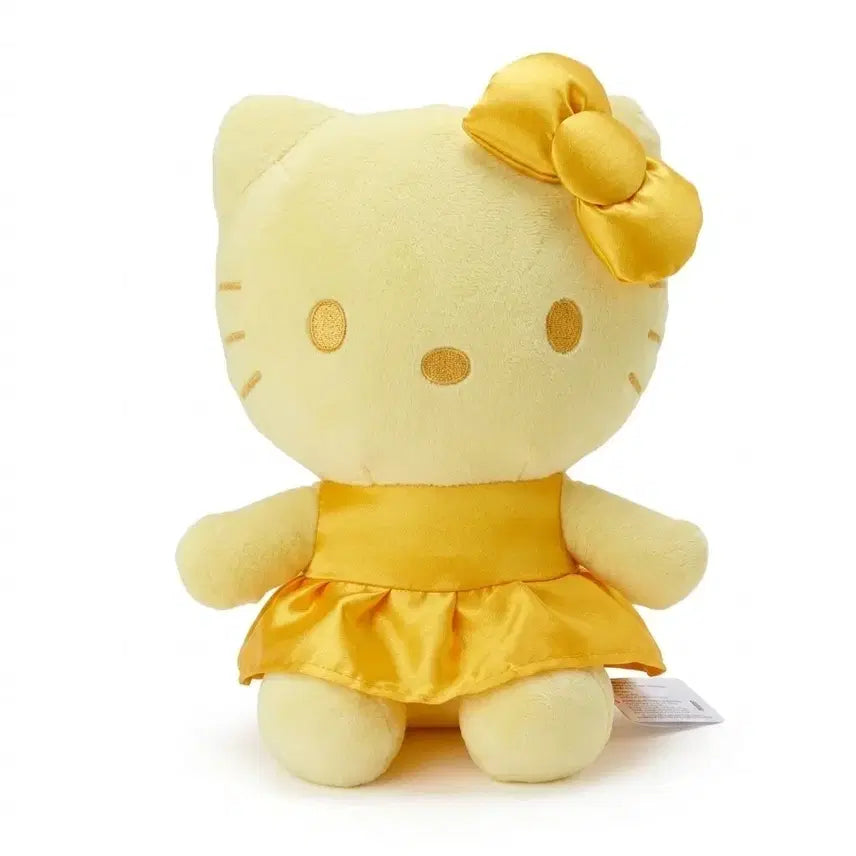 [BUNJANG] Sanrio Hello Kitty Colorful Yellow Plush Doll / 산리오 헬로키티 컬러풀 옐로우
