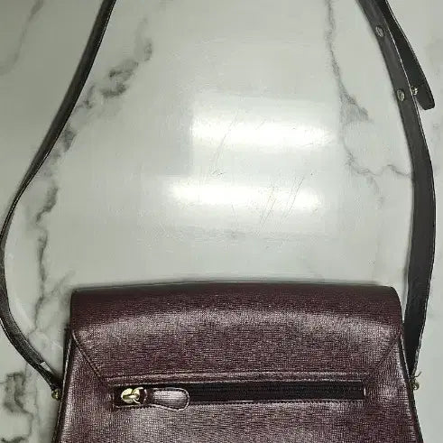 [BUNJANG] Cartier Burgundy Shoulder Bag / 까르띠에 버건디 숄더백
