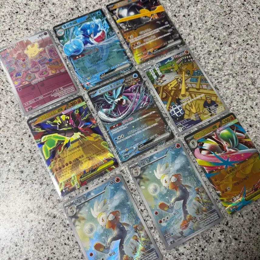 [BUNJANG] Pokemon Cards Rare Bundle Set / 포켓몬 카드 레어 카드 일괄 판매