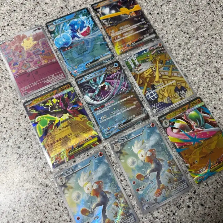 [BUNJANG] Pokemon Cards Rare Bundle Set / 포켓몬 카드 레어 카드 일괄 판매