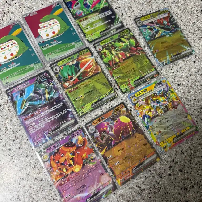 [BUNJANG] Pokemon Cards Rare Bundle Set / 포켓몬 카드 레어 카드 일괄 판매