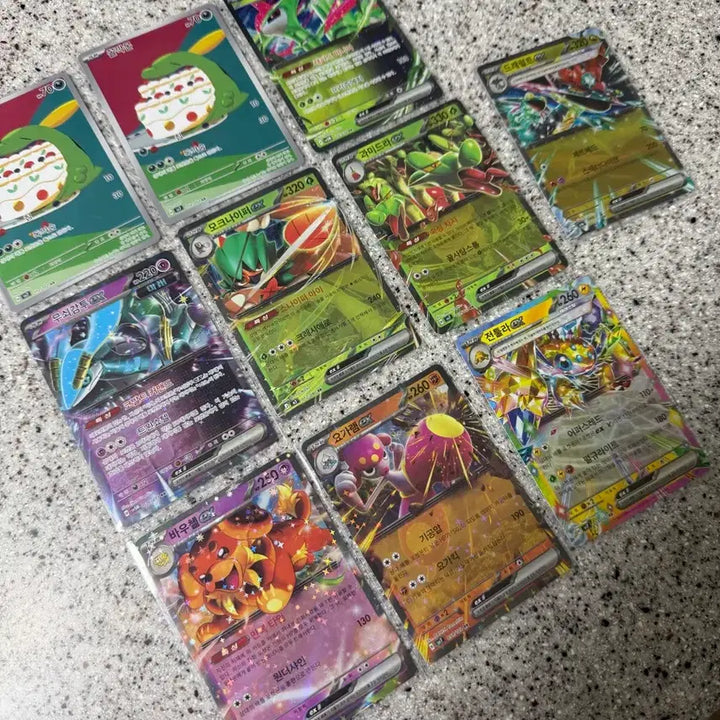 [BUNJANG] Pokemon Cards Rare Bundle Set / 포켓몬 카드 레어 카드 일괄 판매